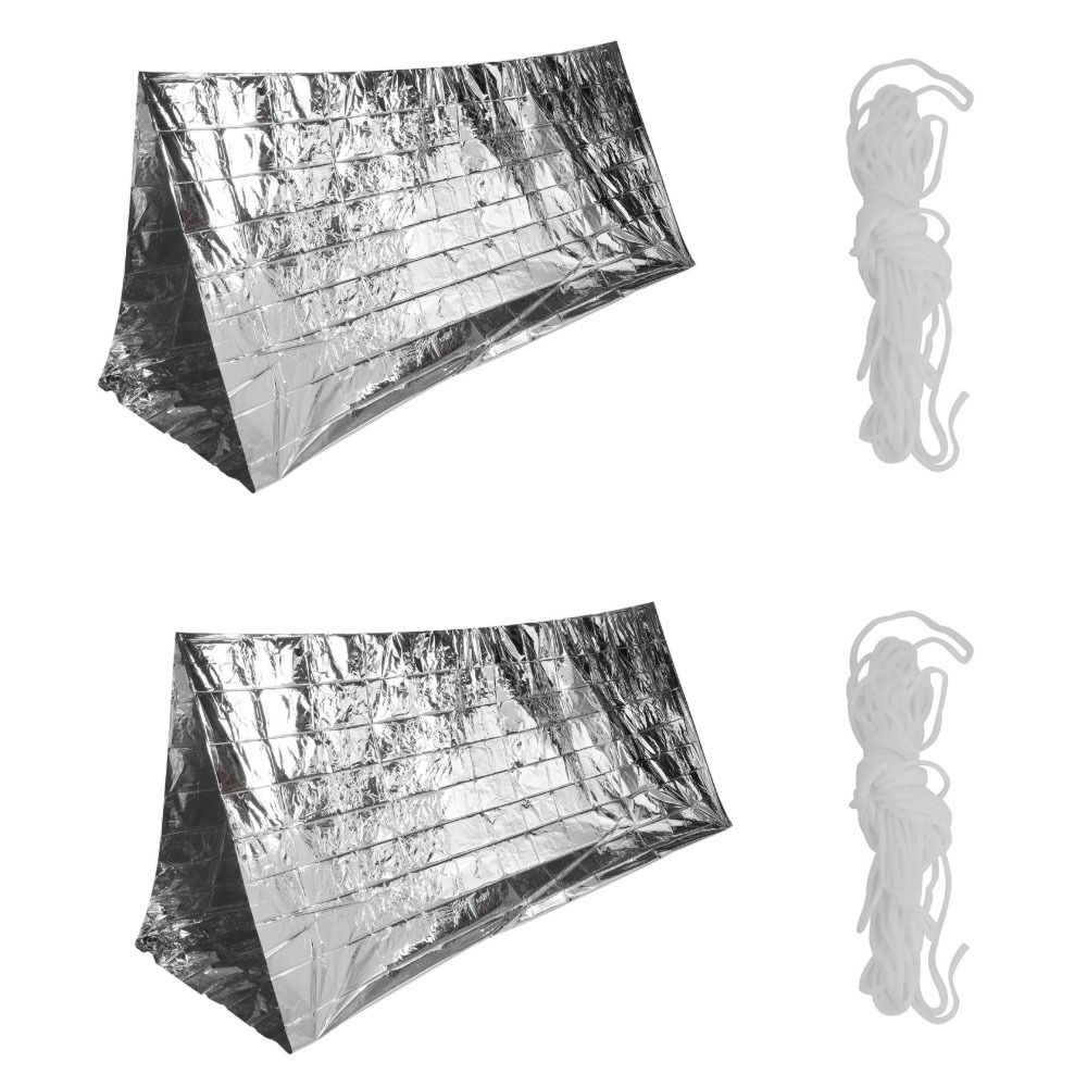 2 Pcs Durable Reflective Emerg - đánh giá và giá Survival Blanket Reflective