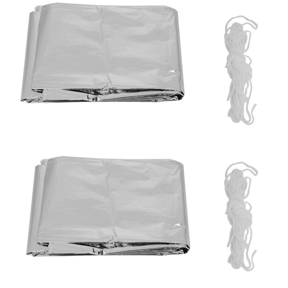 2 Pcs Durable Reflective Emerg - đánh giá và giá Survival Blanket Reflective