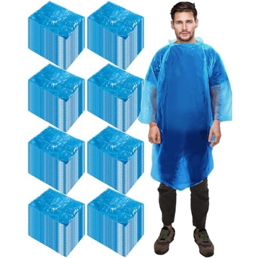 120 Pack Disposable Rain Ponch - đánh giá và giá Emergency Poncho Rain