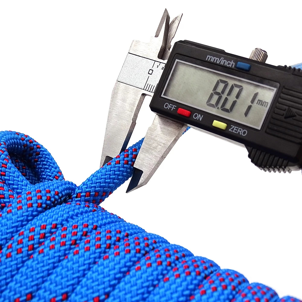50m Static Climbing Rope 8mm O - đánh giá và giá Rescue Rope Throw