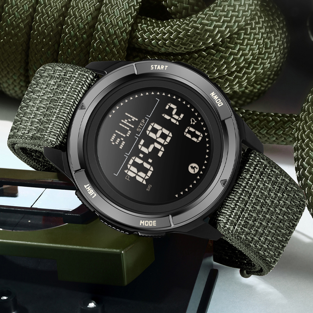 SANDA Brand Electronic Watches - đánh giá và giá Compass Lensatic