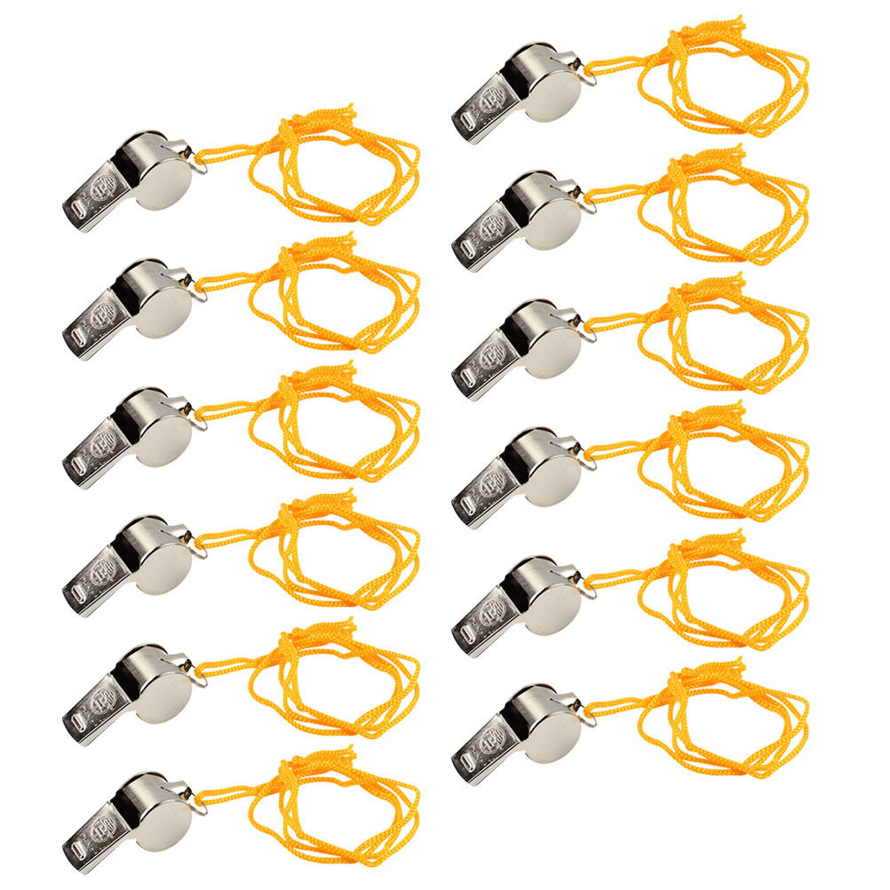 12Pcs Premium Metal Whistle Lo - đánh giá và giá Emergency Whistle Loud