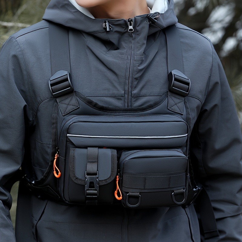 Men's Tactical Chest Bag, Runn - đánh giá và giá Fishing Kit Compact