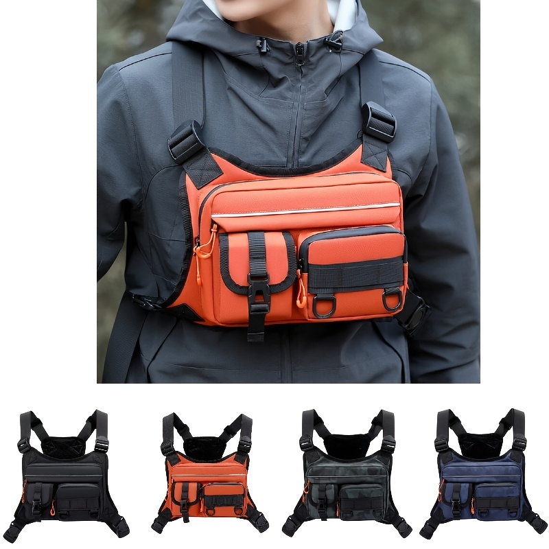 Men's Tactical Chest Bag, Runn - đánh giá và giá Fishing Kit Compact
