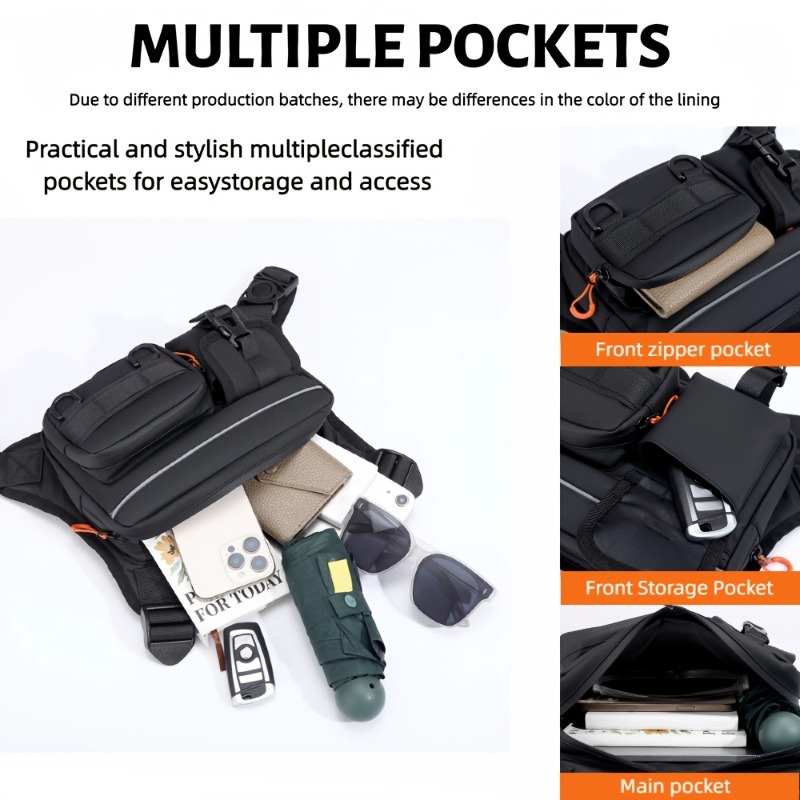 Men's Tactical Chest Bag, Runn - đánh giá và giá Fishing Kit Compact