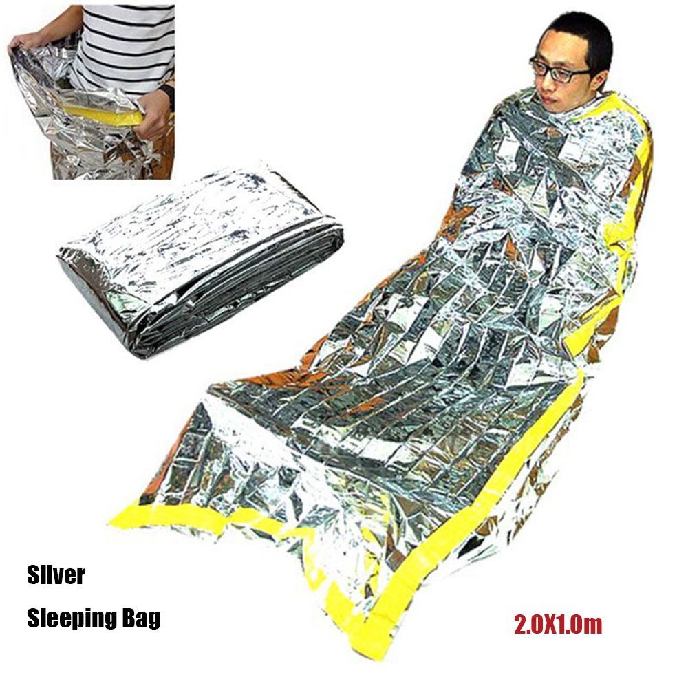 210x90cm Waterproof Portable R - đánh giá và giá Survival Blanket Reflective