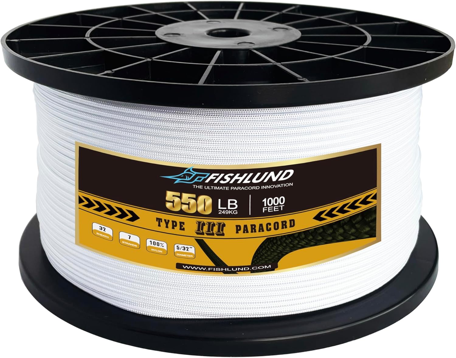 550lb Paracord Rope 1000ft 4mm - đánh giá và giá Para Cord 1000Ft
