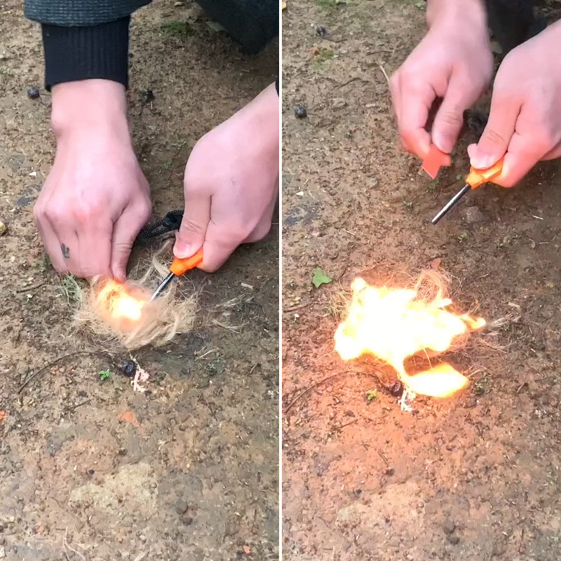 Outdoor Survival Flint Fire St - đánh giá và giá Fire Starting Kit