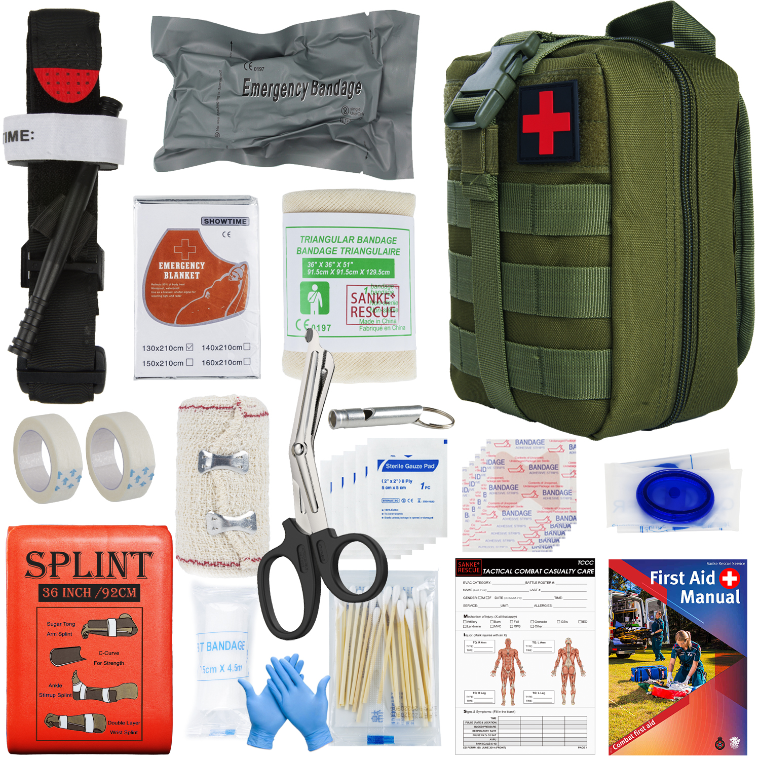 Sanke Rescue EDC Pouch First A - đánh giá và giá Bivy Bag Emergency