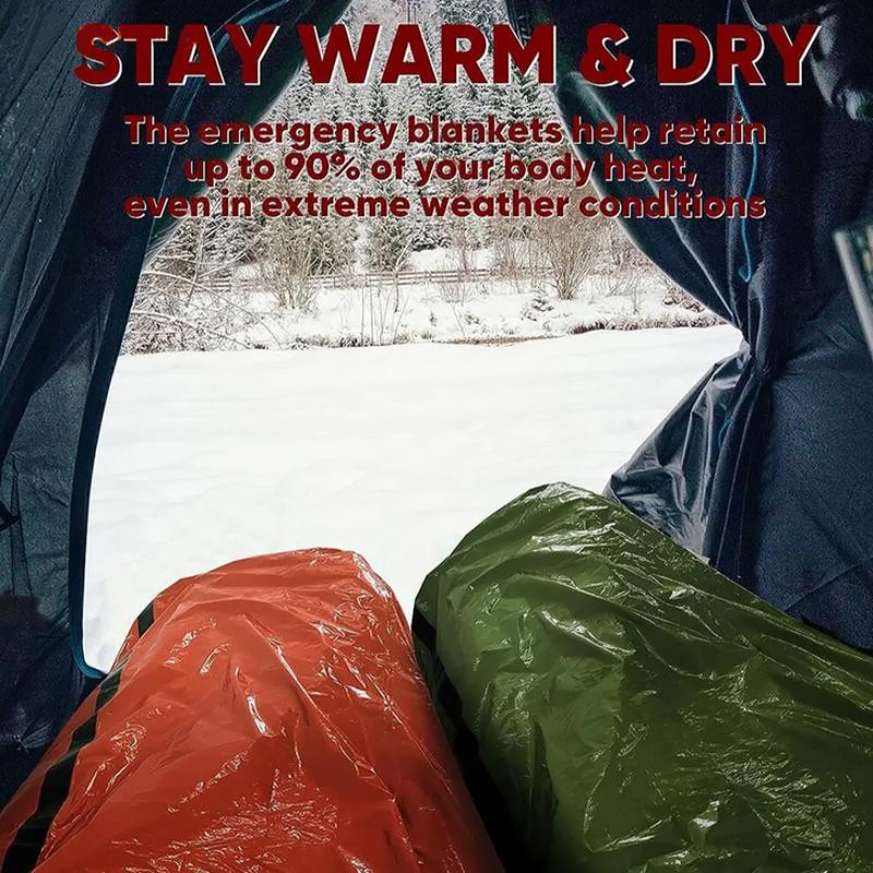 For Camping Hiking Emergency S - đánh giá và giá Emergency Mylar Tent