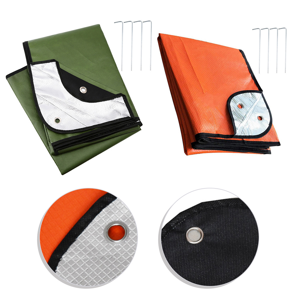 For Camping For Hiking Surviva - đánh giá và giá Survival Blanket Reflective