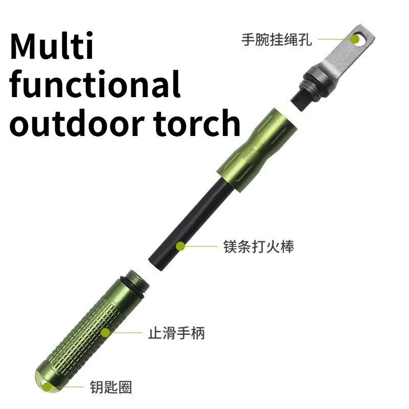 2PCS  Multifunctional Flint Wa - đánh giá và giá Magnesium Fire Starter