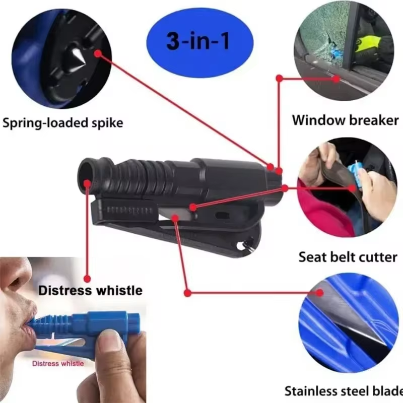 Compact 3-in-1 Safety Hammer A - đánh giá và giá Rescue Rope Throw