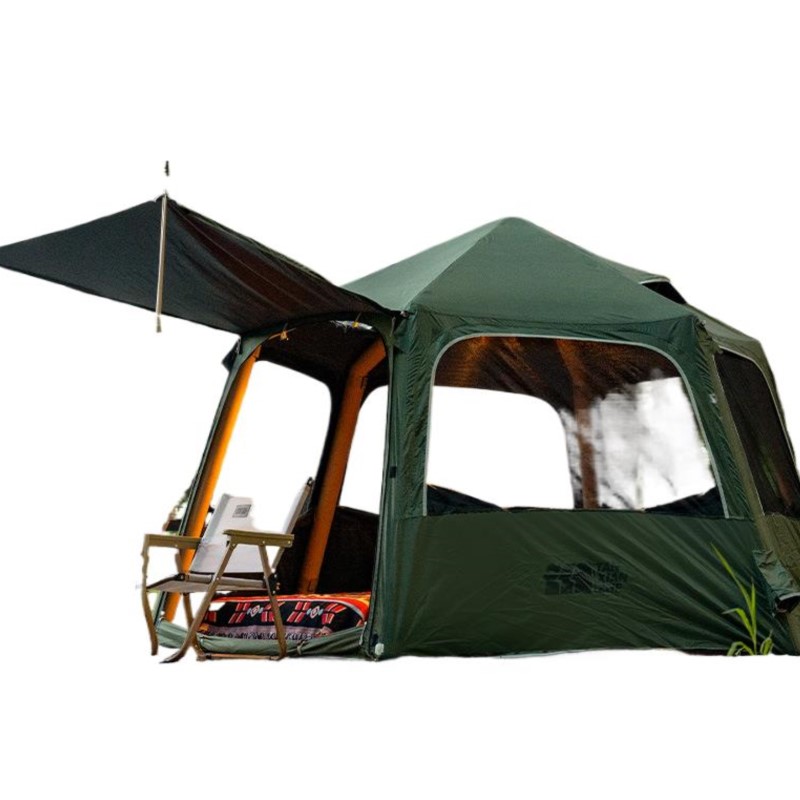 Automatic inflatable tent Outd - đánh giá và giá Emergency Mylar Tent