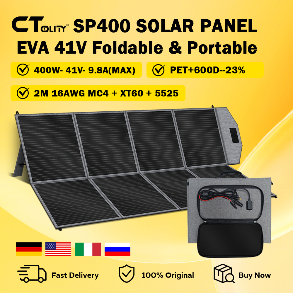 CTOLITY SP400 Portable Solar P - đánh giá và giá Solar Emergency Charger