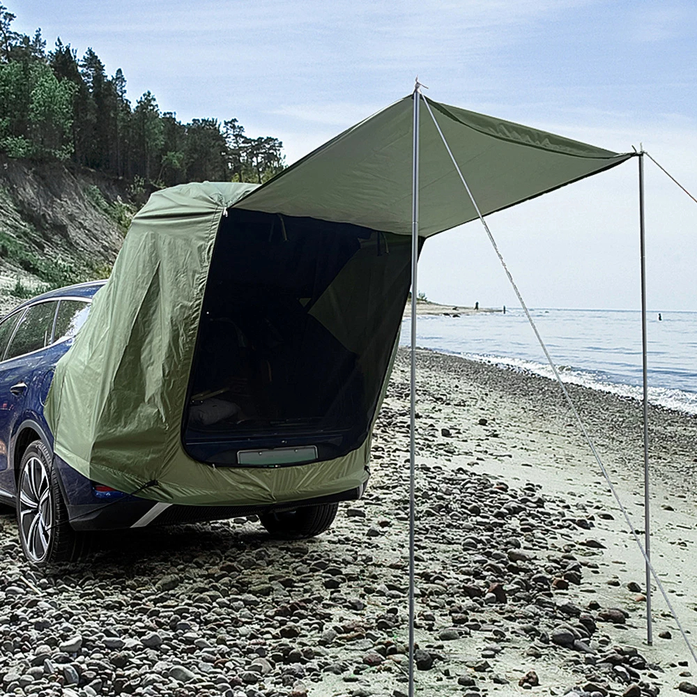 Outdoor Car Rear Tent Camping  - đánh giá và giá Emergency Mylar Tent