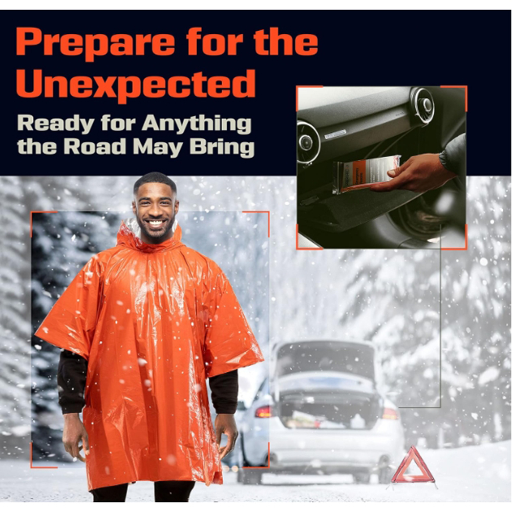 Portable Outdoor Emergency Rai - đánh giá và giá Emergency Poncho Rain
