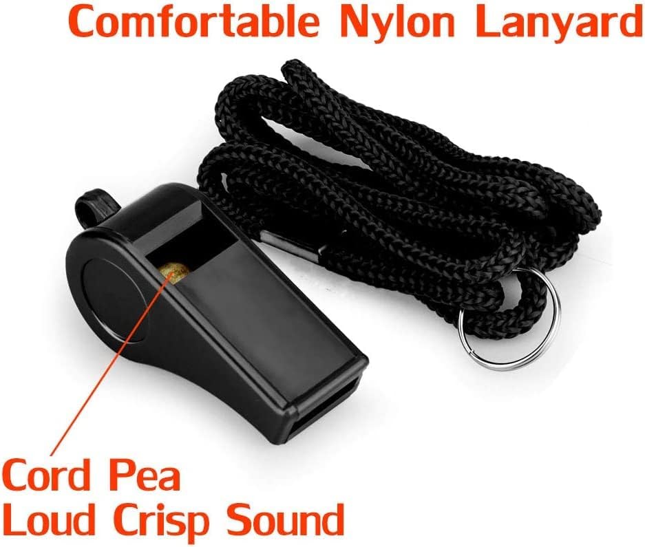 Whistles with Lanyard for Refe - đánh giá và giá Emergency Whistle Loud