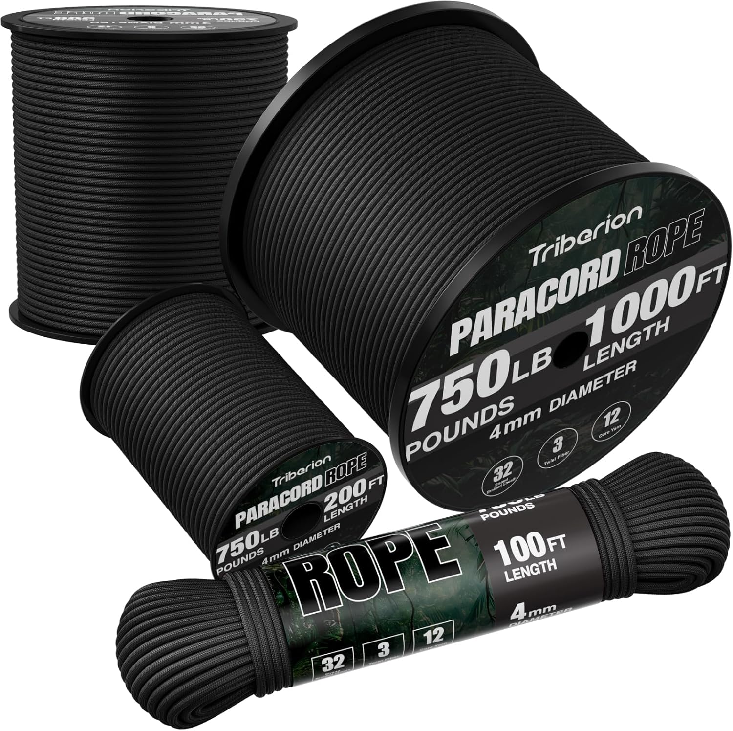 750lb Paracord Rope 1000ft/500 - đánh giá và giá Para Cord 1000Ft