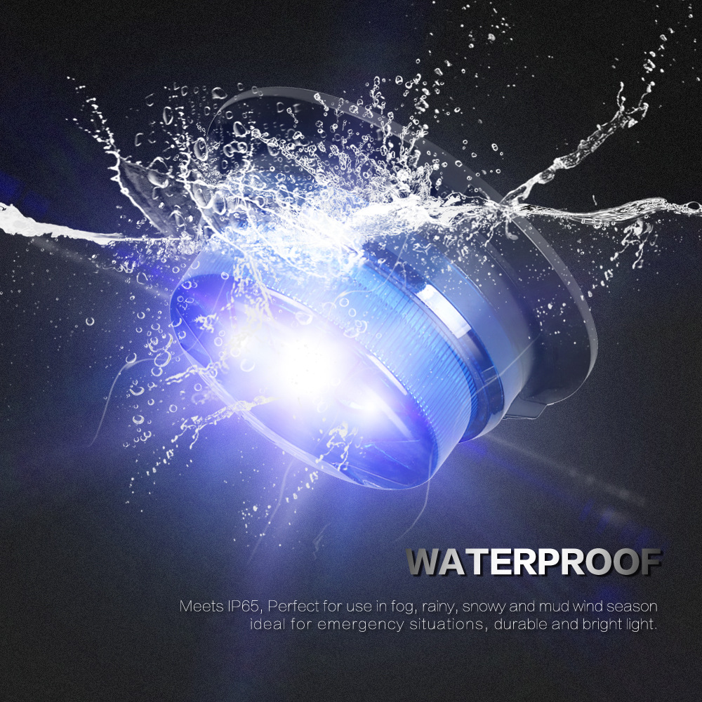 Magnetic Base LED Blue Emergen - đánh giá và giá Sos Light Strobe