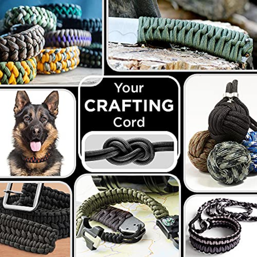 5/32 Paracord Rope 1000 1000ft - đánh giá và giá Para Cord 1000Ft