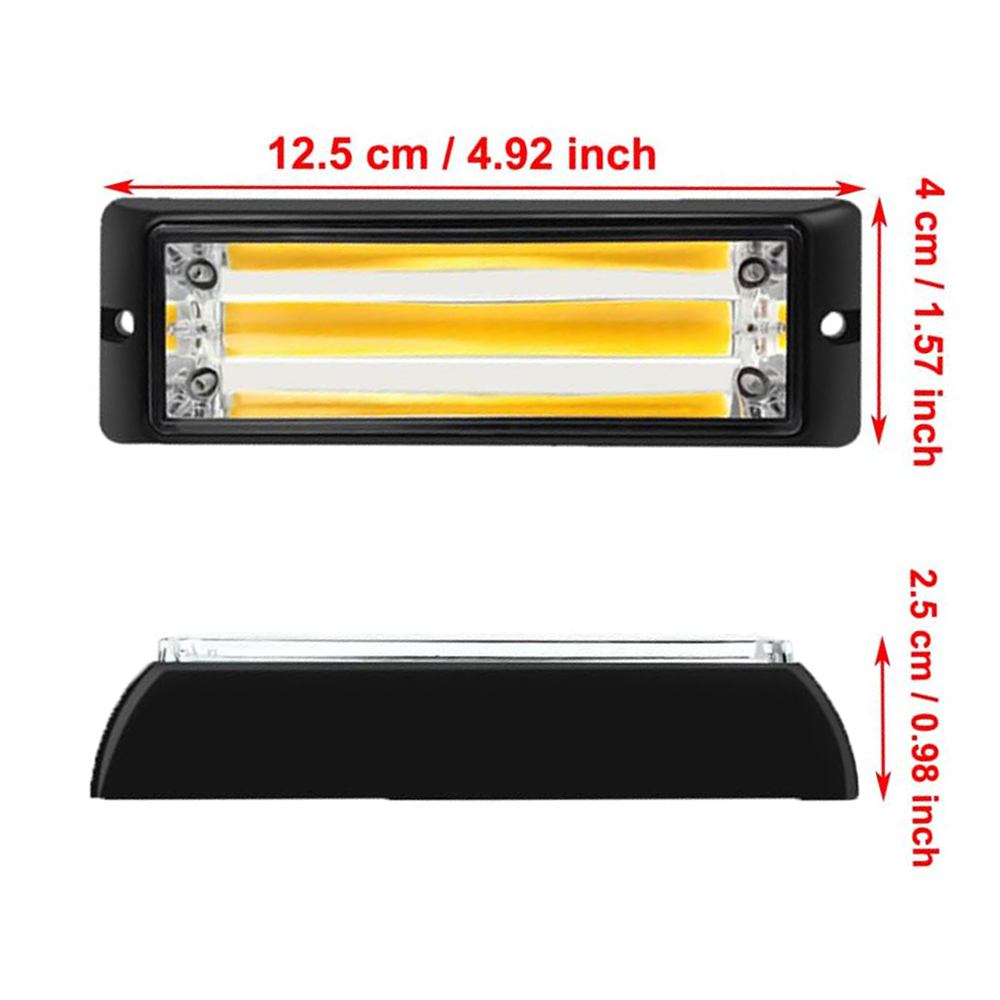 2pcs COB LED Warning Light Eme - đánh giá và giá Sos Light Strobe