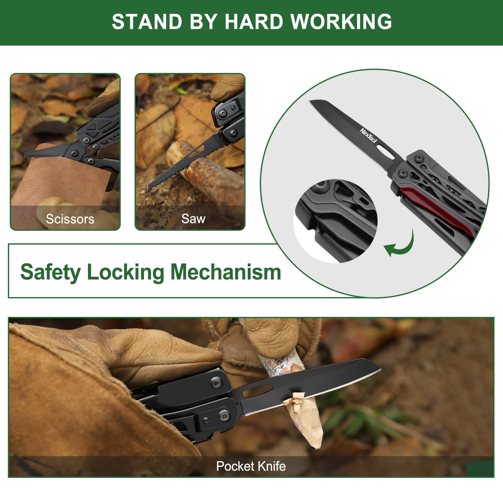 Nextool Black Knight 11 in 1 F - đánh giá và giá Multi Tool Plier
