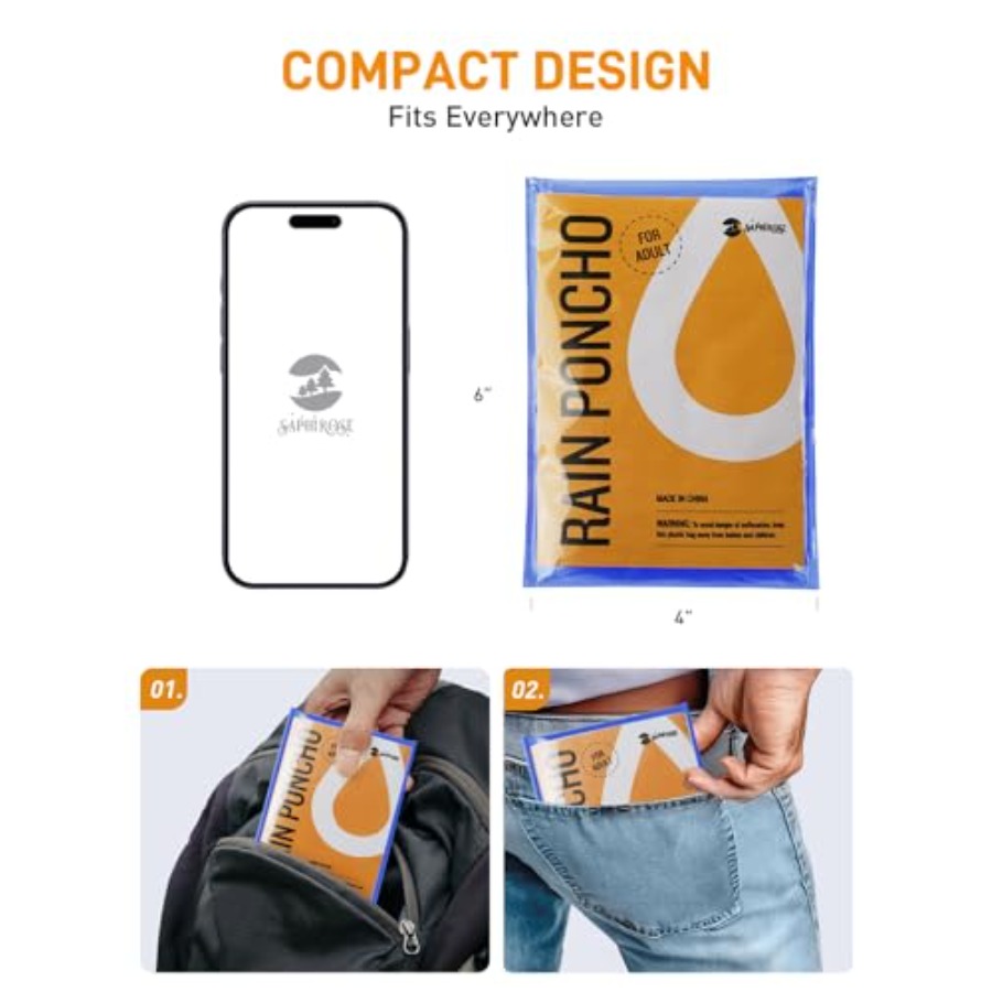 Disposable Rain Ponchos Emerge - đánh giá và giá Emergency Poncho Rain