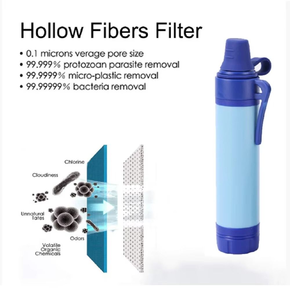 Mini Mini Water Filter Straw P - đánh giá và giá Water Purification Straw