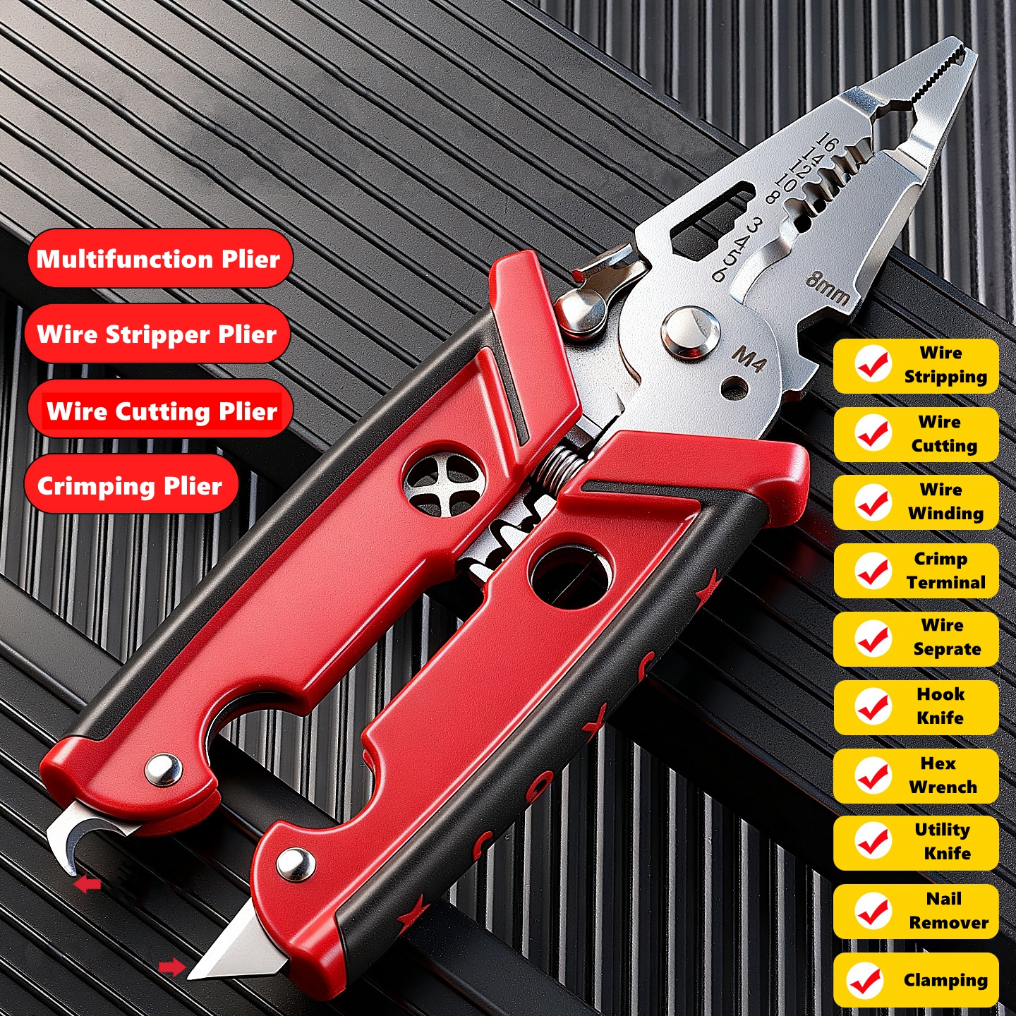 18 in 1 Electrician Pliers Mul - đánh giá và giá Multi Tool Plier