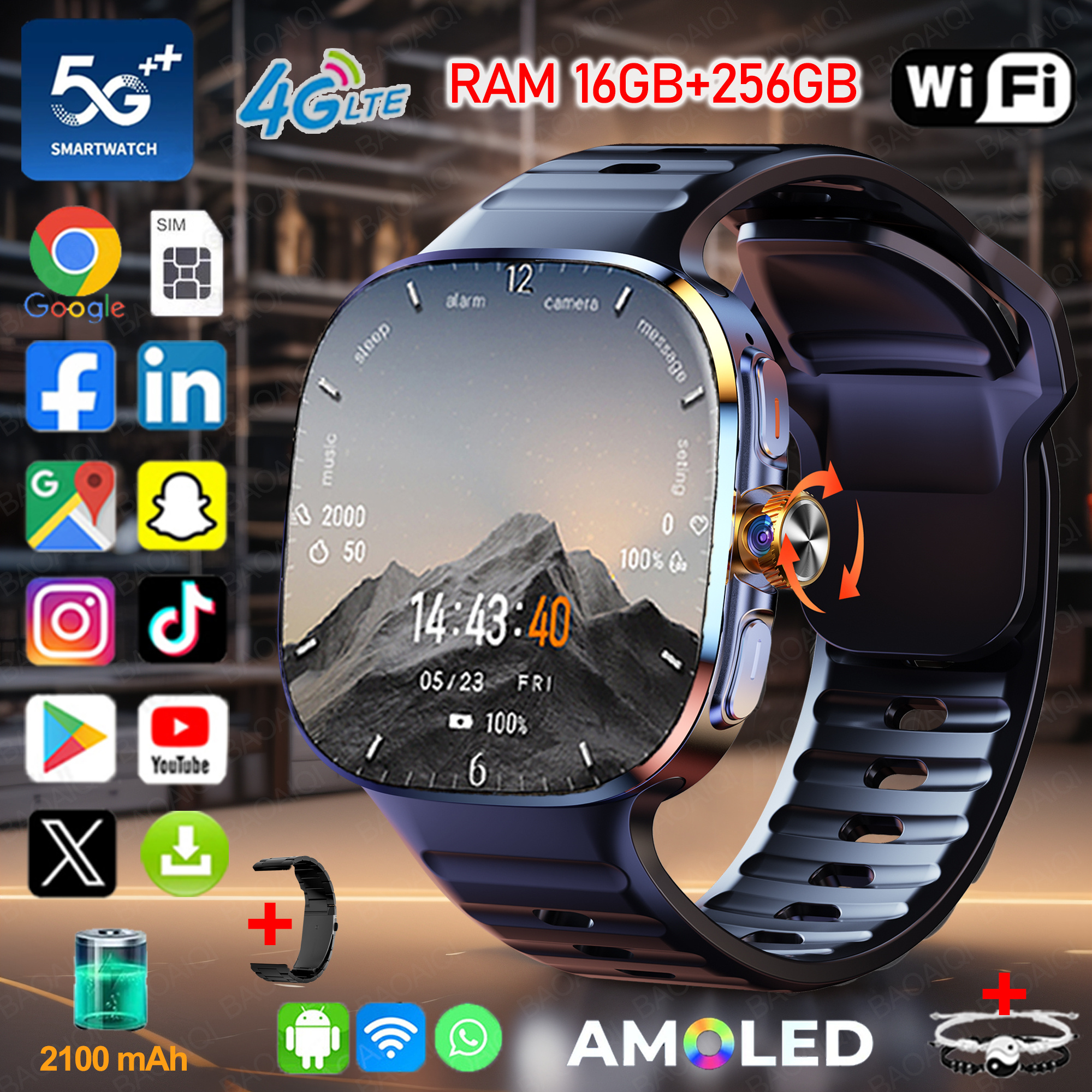 2.40 inch Larger Screen 4G/5G  - đánh giá và giá Compass Lensatic