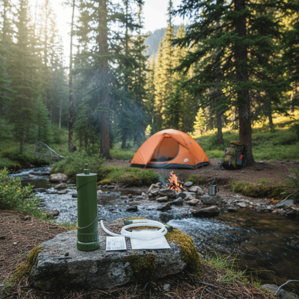 ABS Outdoor Mini Water Filter  - đánh giá và giá Water Purification Straw