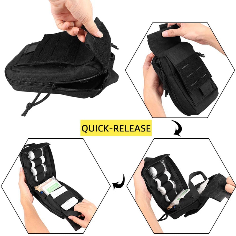 Tactical Molle First Aid Kit M - đánh giá và giá Bivy Bag Emergency