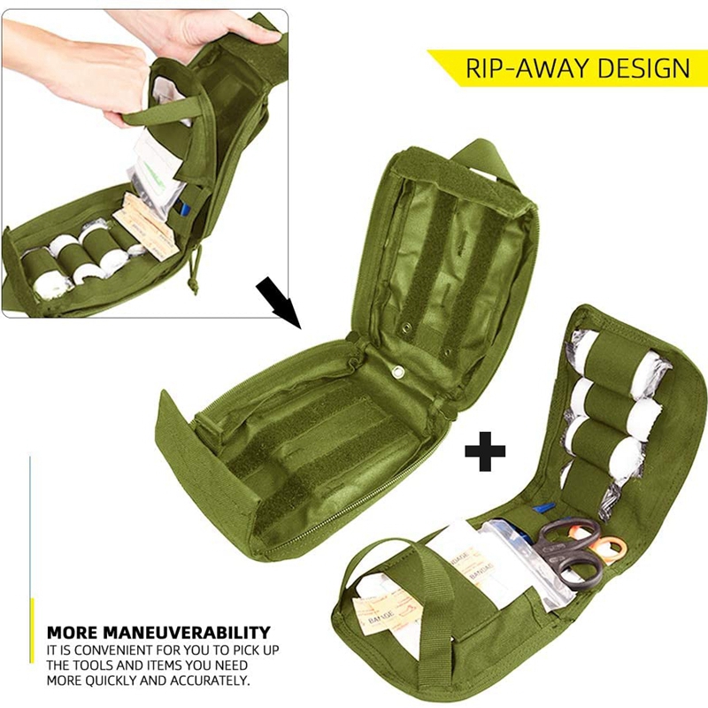 Tactical Molle First Aid Kit M - đánh giá và giá Bivy Bag Emergency