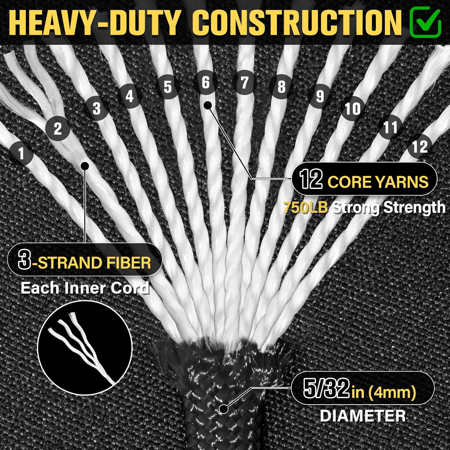 750lb Paracord Rope 1000ft/500 - đánh giá và giá Para Cord 1000Ft