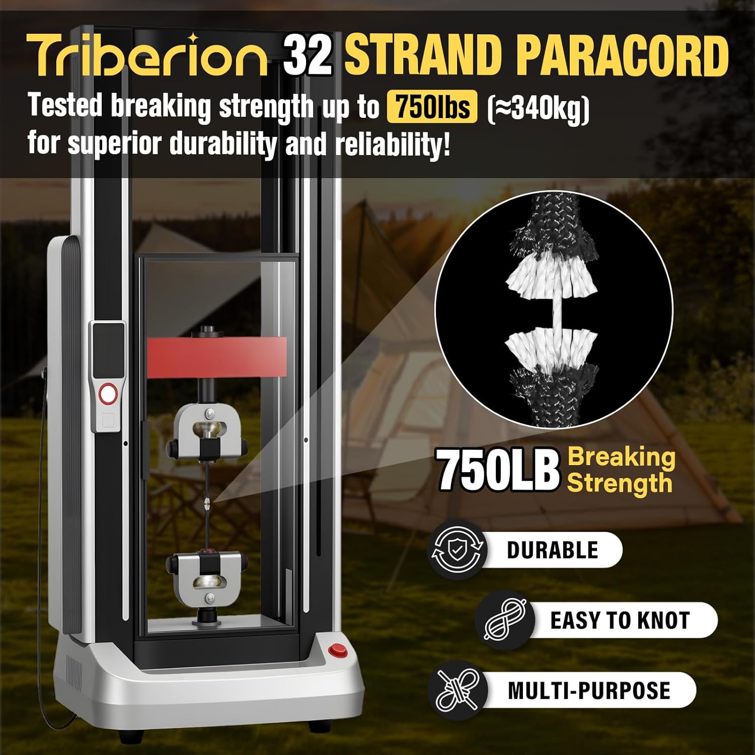 750lb Paracord Rope 1000ft/500 - đánh giá và giá Para Cord 1000Ft