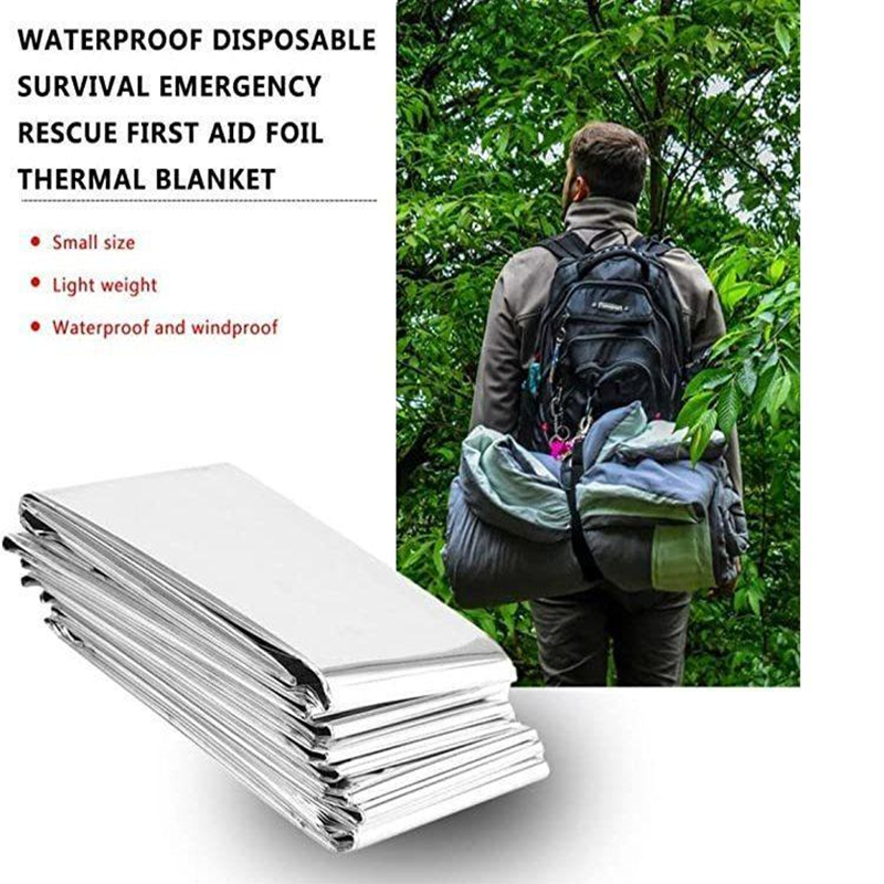 Emergent Blanket Mylar Thermal - đánh giá và giá Bivy Bag Emergency