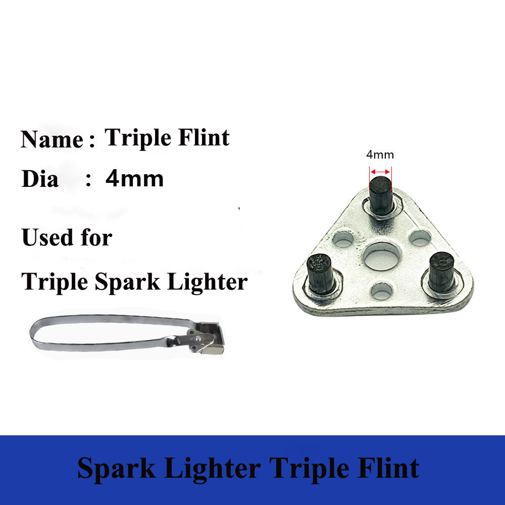 1pc Spark lighter stone Triple - đánh giá và giá Fire Starting Kit
