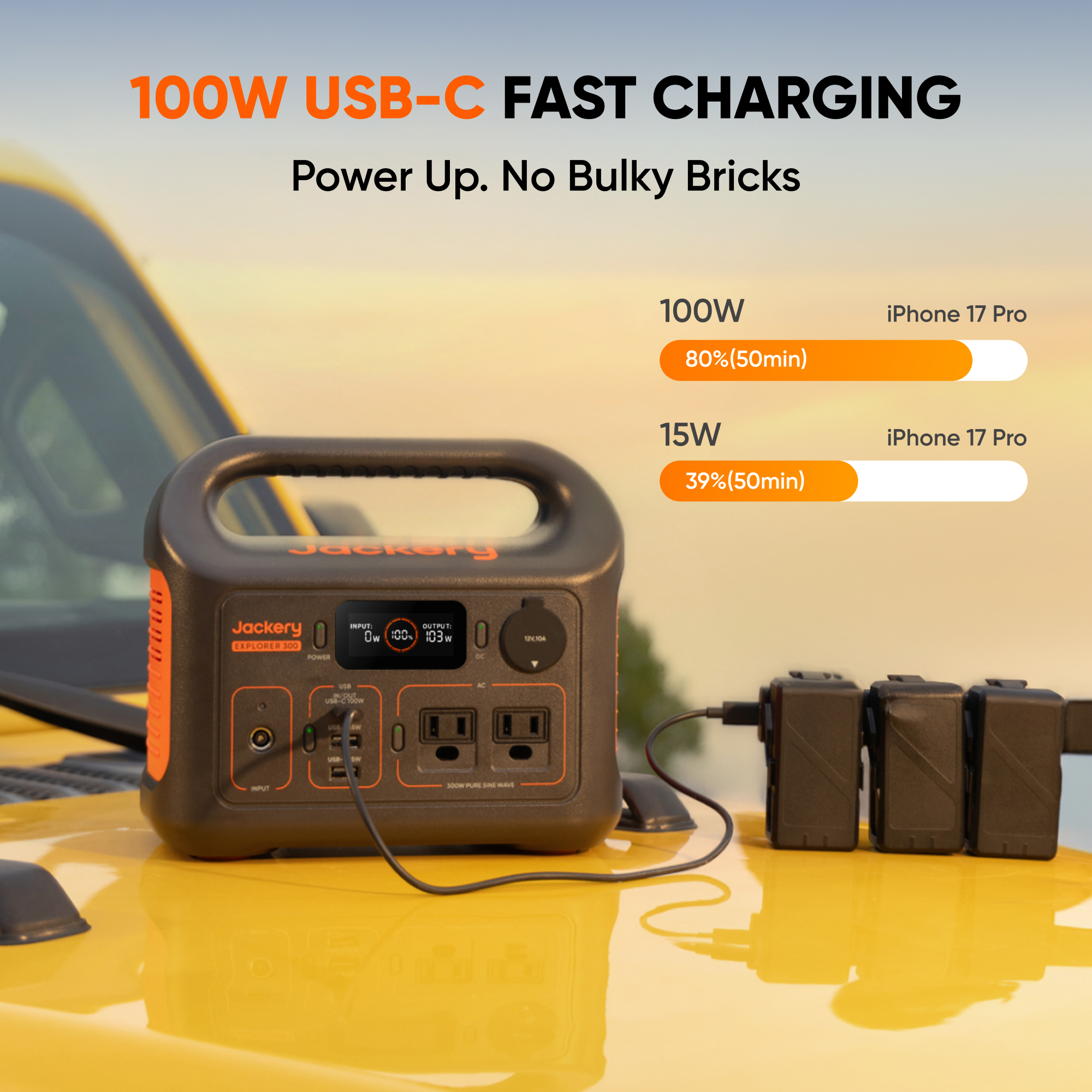 Jackery Portable Power Station - đánh giá và giá Solar Emergency Charger