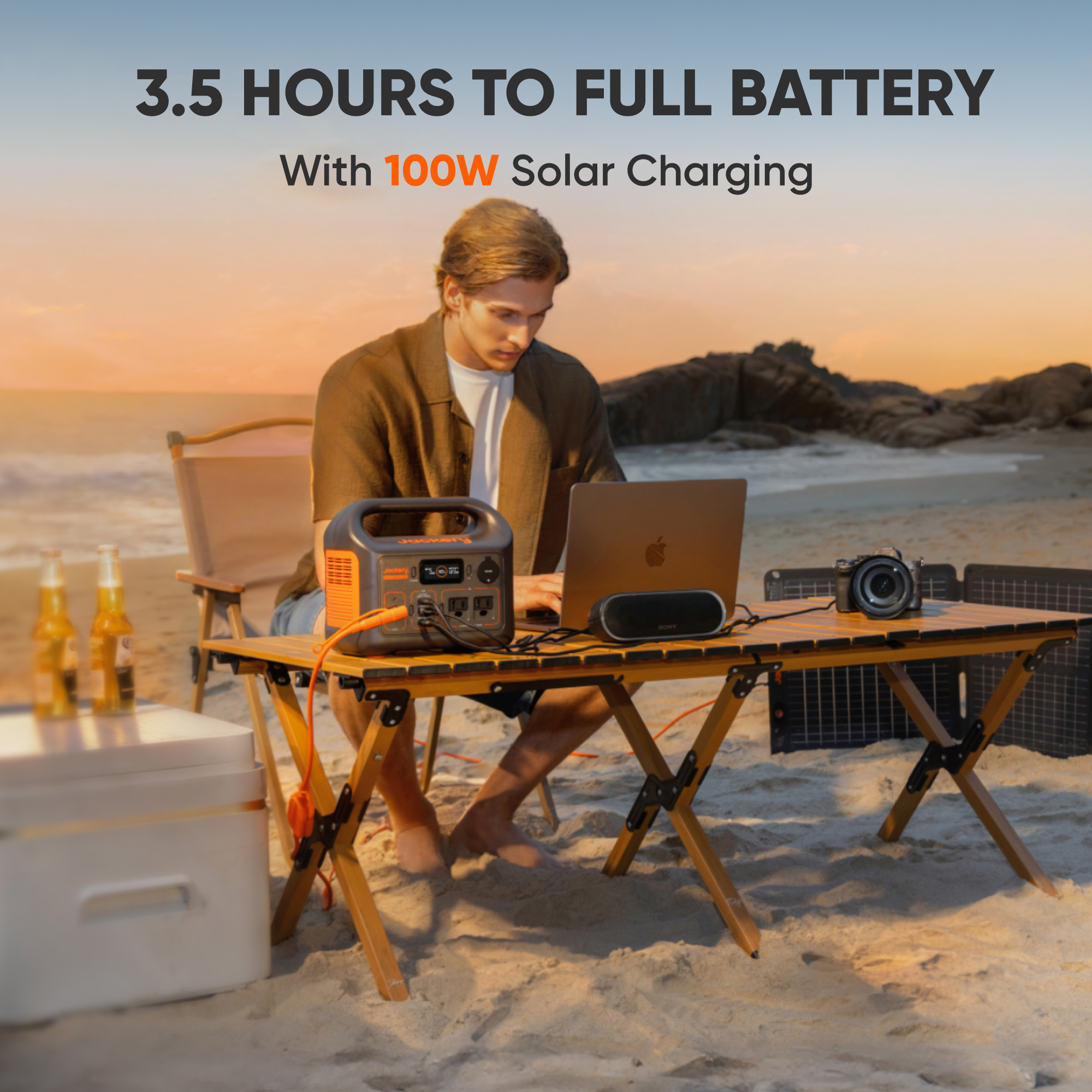 Jackery Portable Power Station - đánh giá và giá Solar Emergency Charger