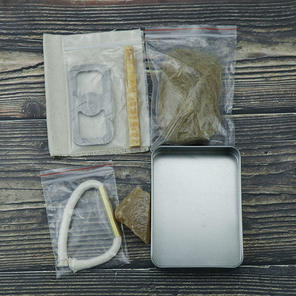1 Set Fire Starter Rope Campin - đánh giá và giá Fire Starting Kit