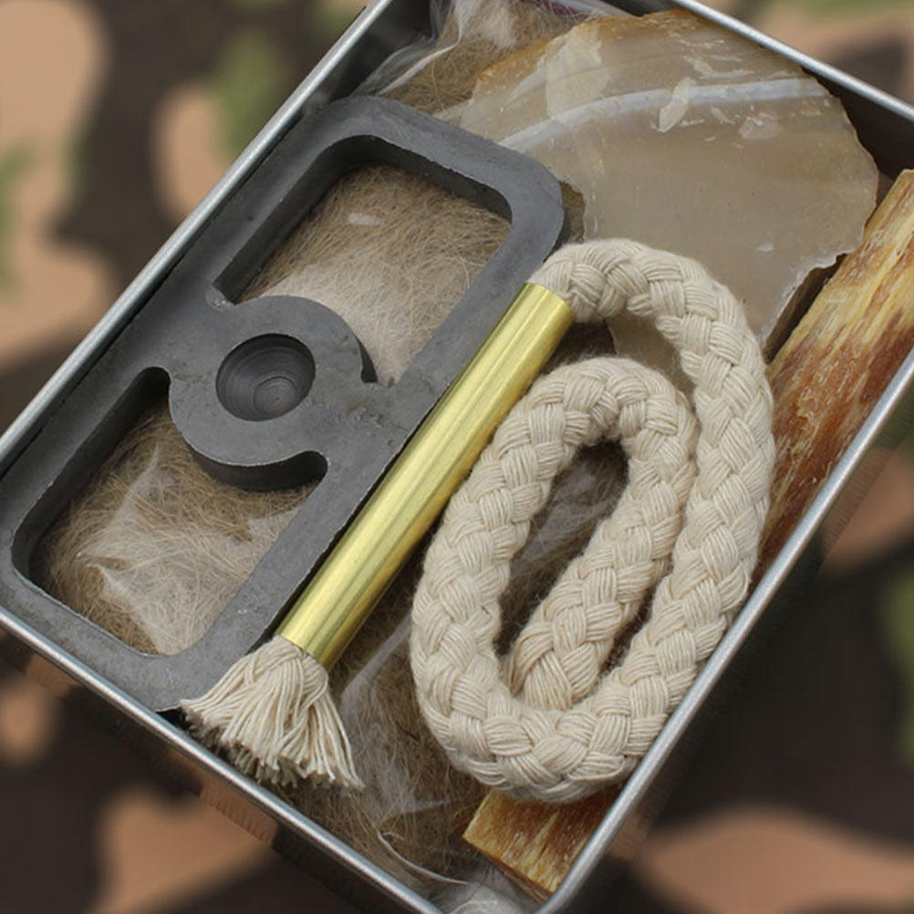 1 Set Fire Starter Rope Campin - đánh giá và giá Fire Starting Kit