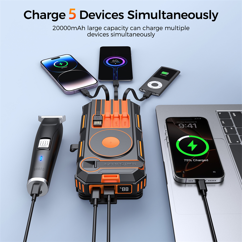 20000mAh Hand Crank Solar Powe - đánh giá và giá Solar Emergency Charger