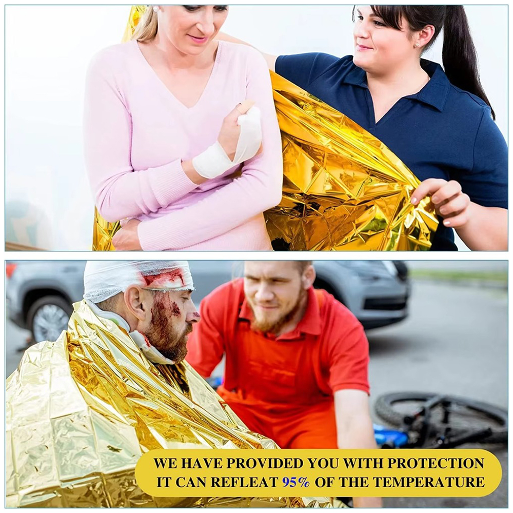 Mylar foil Emergency Survival  - đánh giá và giá Survival Blanket Reflective