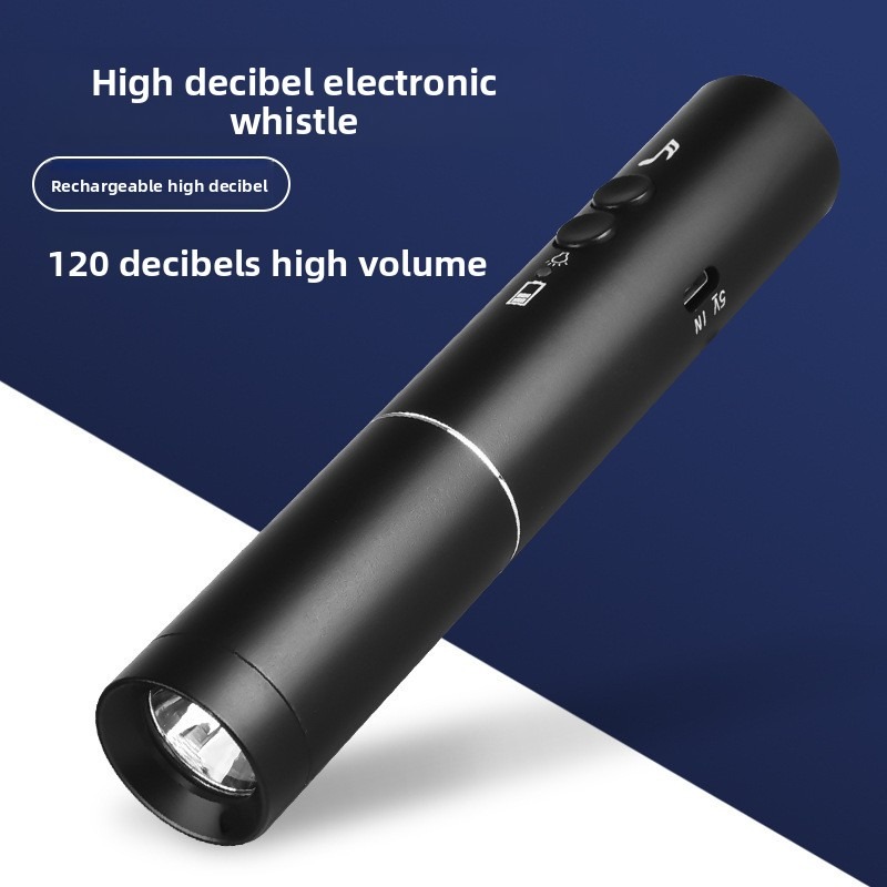 New LED Flashlight Electronic  - đánh giá và giá Emergency Whistle Loud