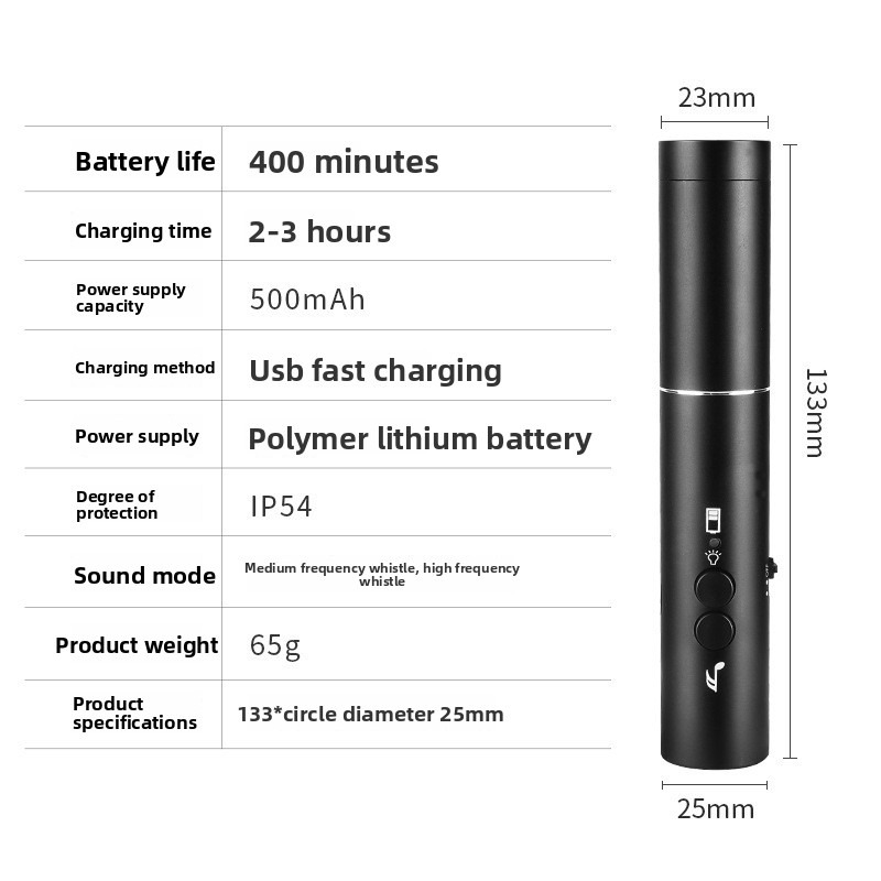 New LED Flashlight Electronic  - đánh giá và giá Emergency Whistle Loud
