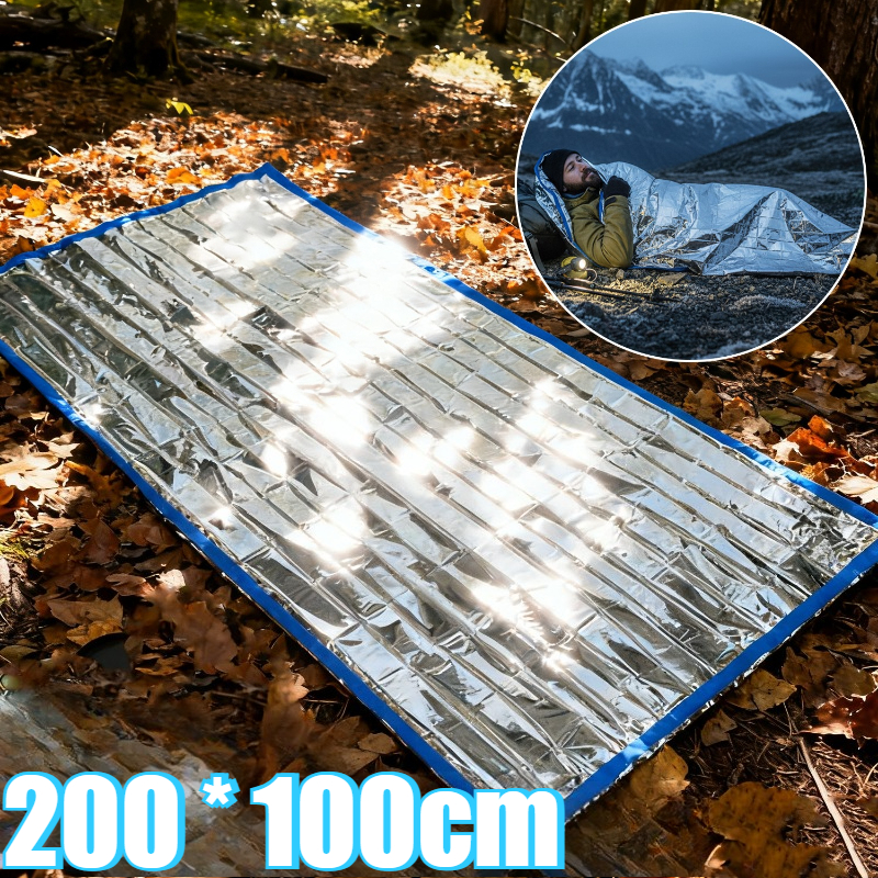 Sleeping Bag Adults Winter Sur - đánh giá và giá Survival Blanket Reflective