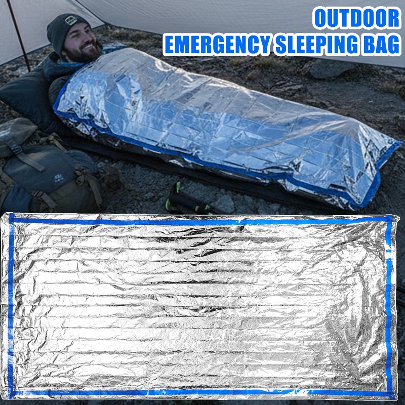 Sleeping Bag Adults Winter Sur - đánh giá và giá Survival Blanket Reflective
