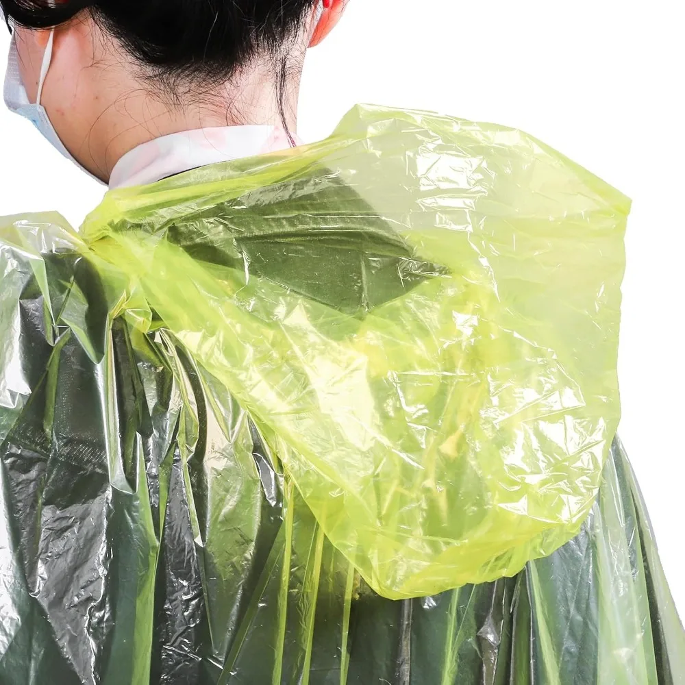 20 Pack Disposable Rain Poncho - đánh giá và giá Emergency Poncho Rain