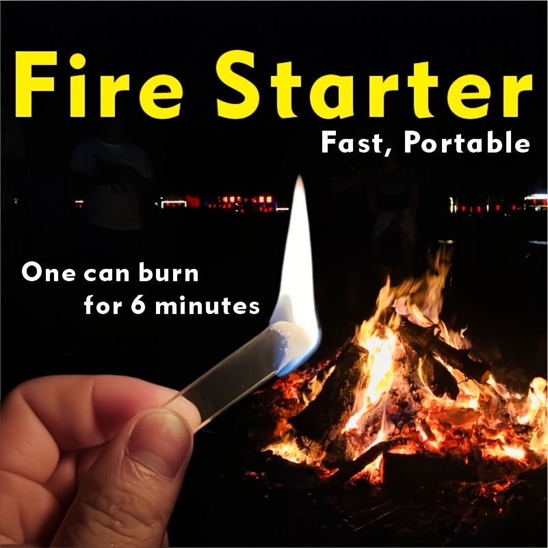 50PCS Outdoor fire starter,wat - đánh giá và giá Bivy Bag Emergency